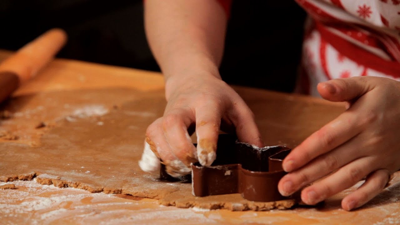 How to Make Gingerbread Cookie Dough | Christmas Cookies