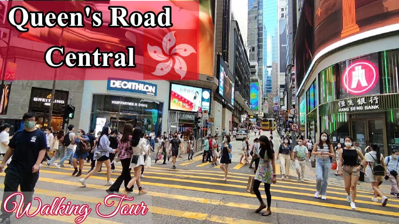 Queen's Road Central Hong Kong | Walking Tour