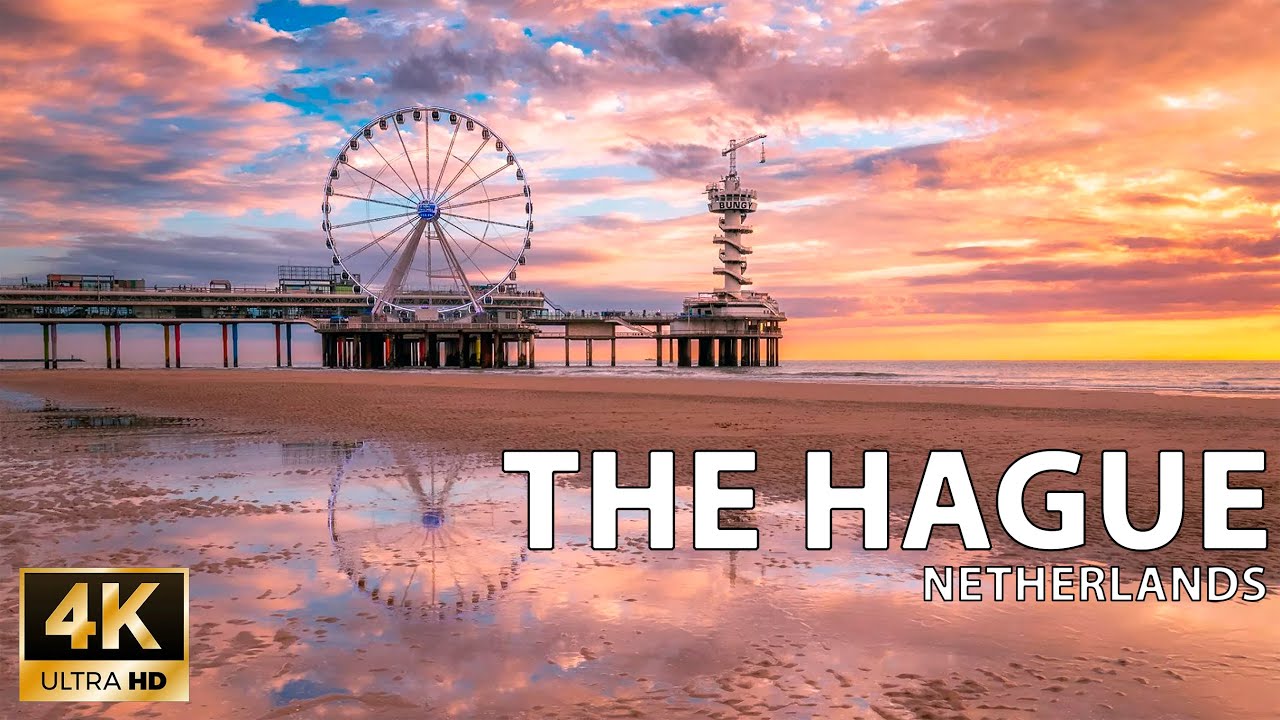 The Hague — Beach Tranquility / 🇳🇱 Netherlands - 4K 60fps (UHD)