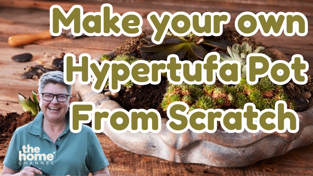 Make your own Hypertufa Pot from scratch