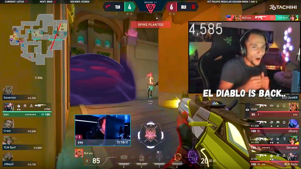 FNS Reacts To Bleed YAY Ace Vs Talon - YAY IS BACK?