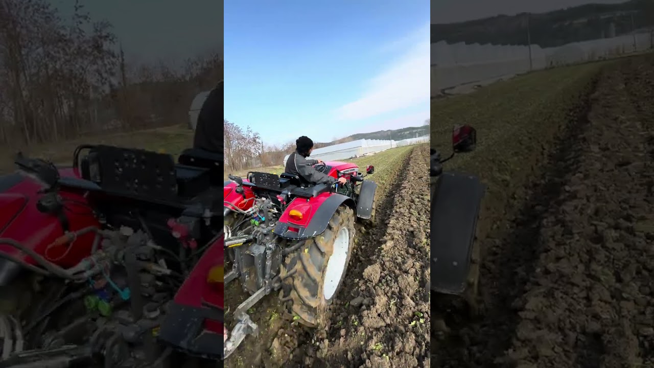 Massey Ferguson 3FR 75 / 3 lü 14 numara otomatik pulluk sürümü