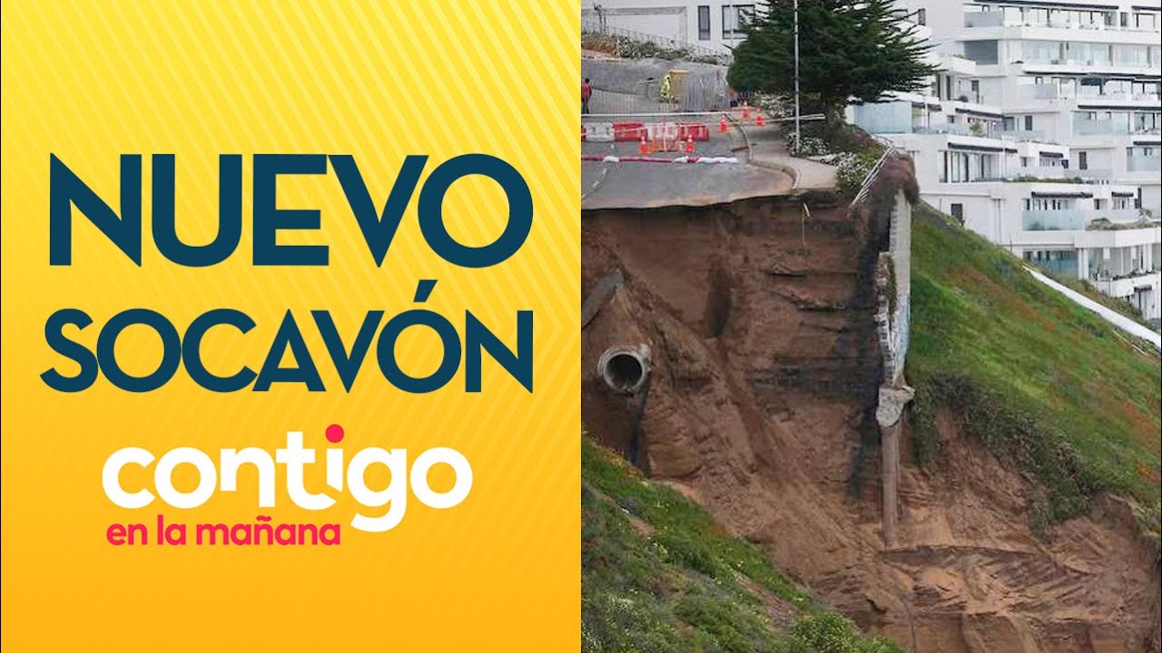 200 EVACUADOS: Nuevo socavón amenaza a dos edificios en Reñaca - Contigo en la Mañana