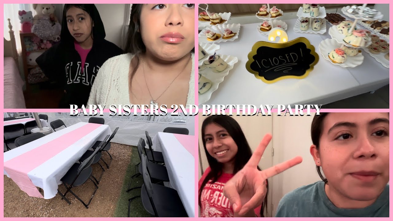 BABY SISTERS 2ND BIRTHDAY PARTY