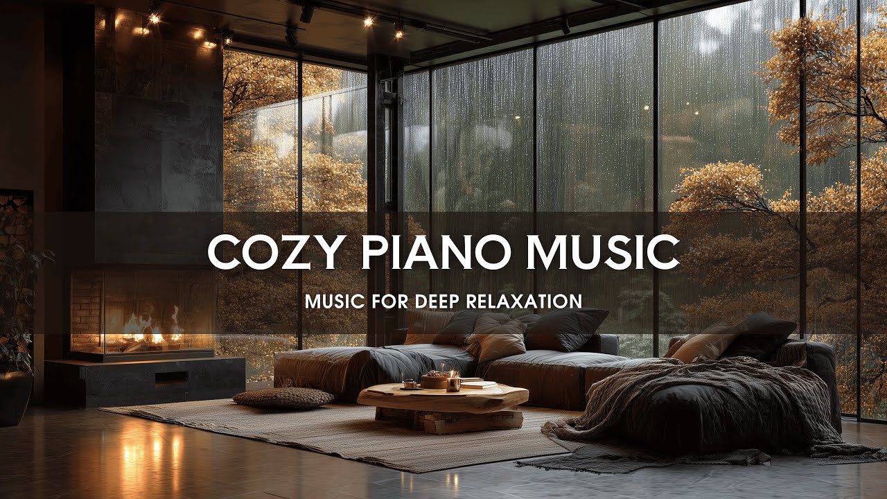 Cozy Piano Music | Gentle Background for Deep Relaxation and Peaceful Focus