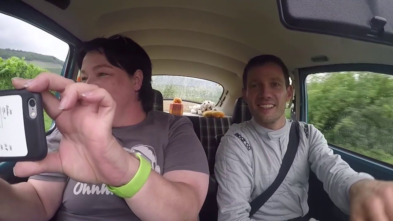 11.08.17 - eine Tour mit Sébastien Ogier im VW Käfer durch die Weinberge