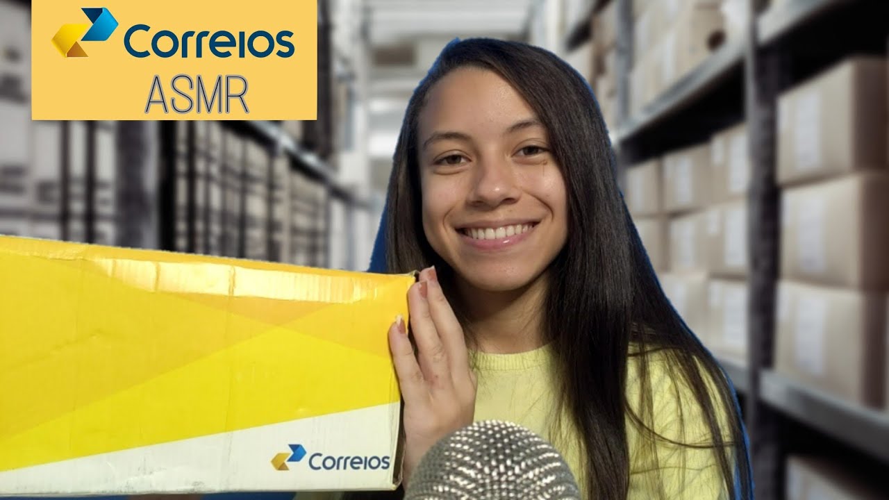 (ASMR PORTUGUÊS) Roleplay Atendente dos Correios
