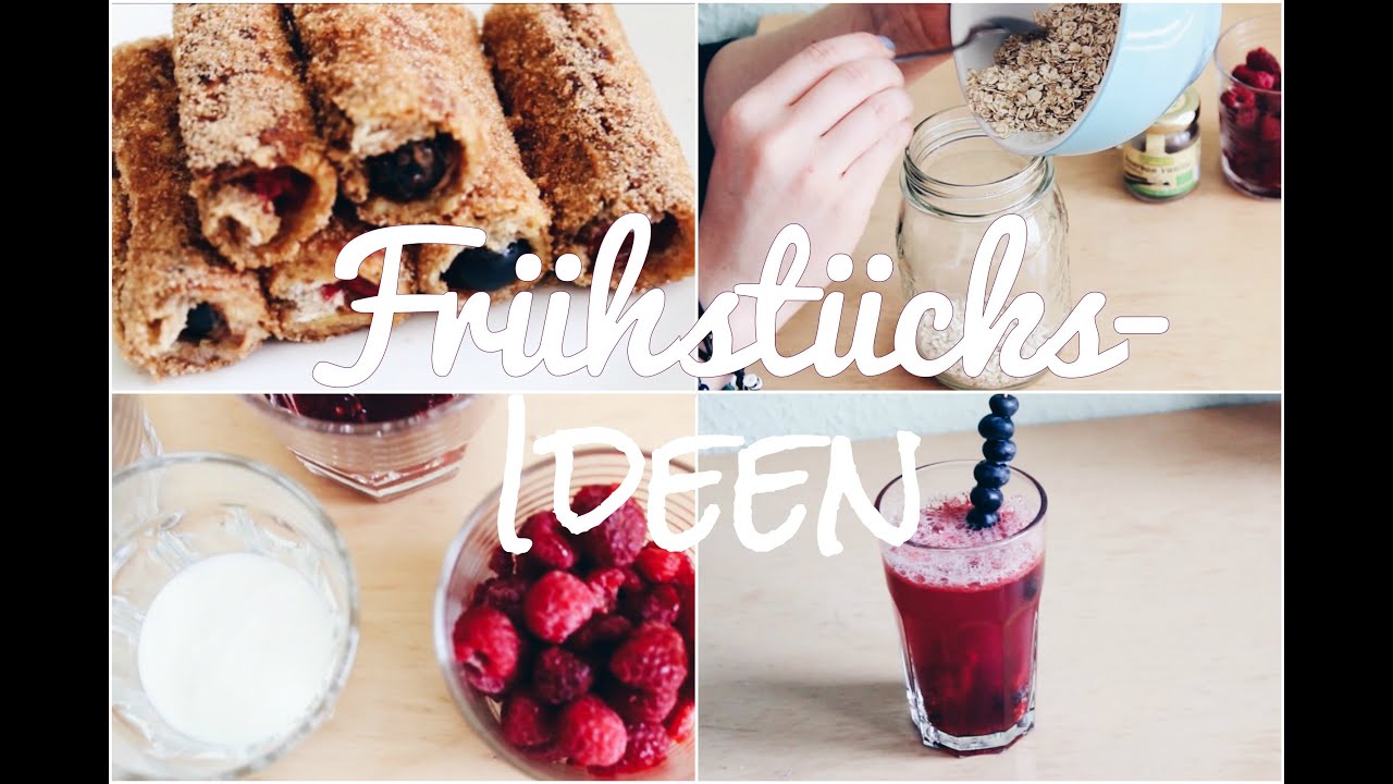 FRÜHSTÜCKSIDEEN | French Toast Roll-Ups, Overnight Oats, Smoothie