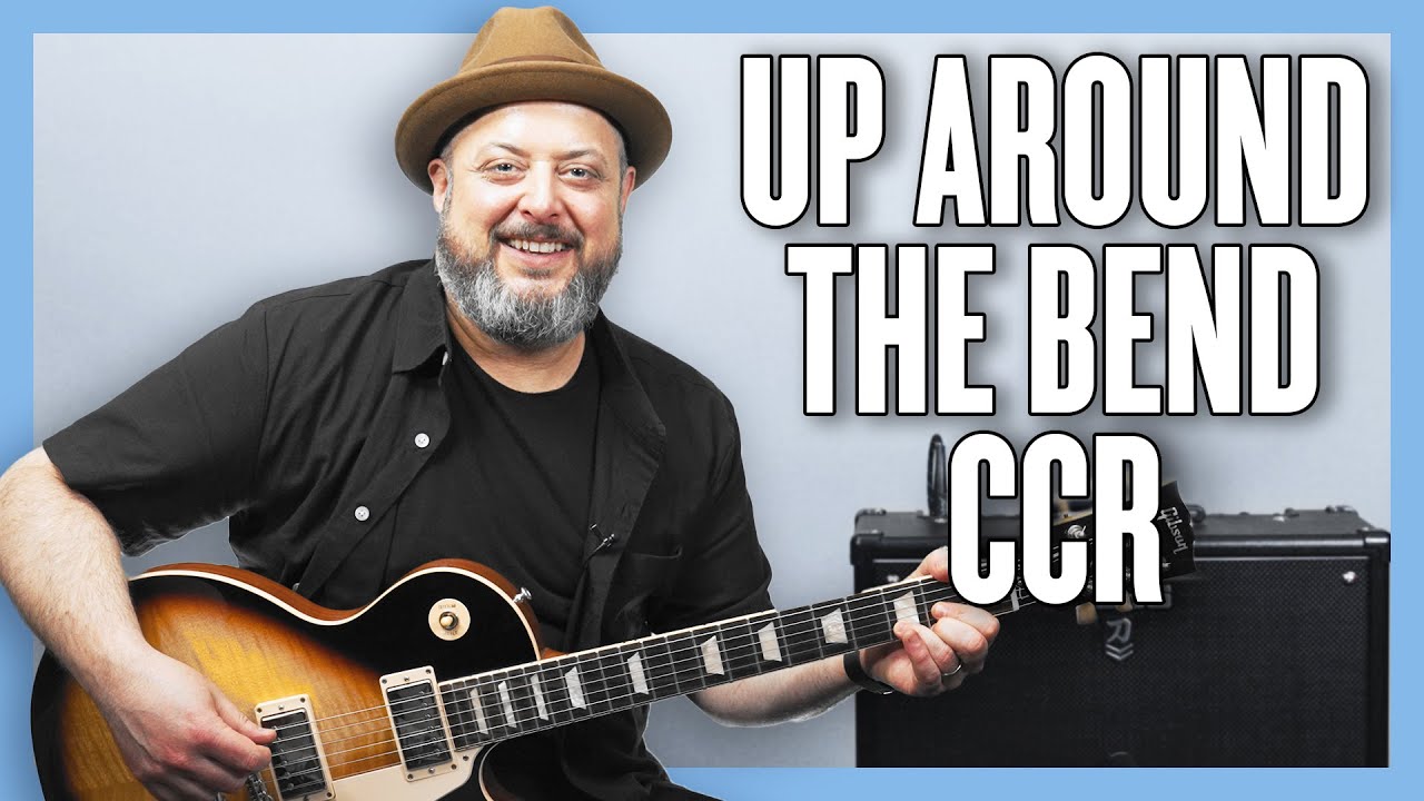 Creedence Clearwater Revival Up Around the Bend Guitar Lesson + Tutorial