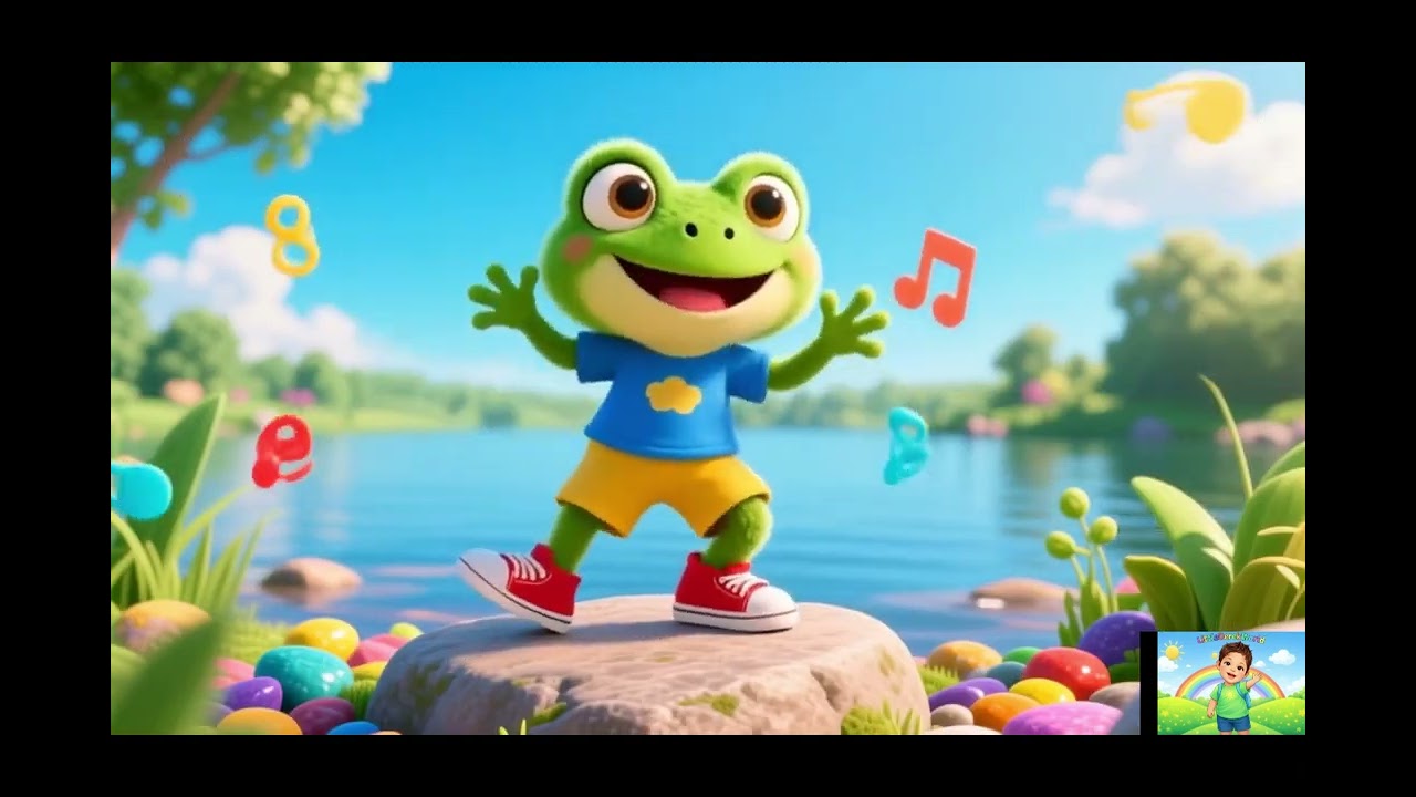 🐸 Frog Dance! Fun & Fast Kids Song 🌟 | Little Derek’s World