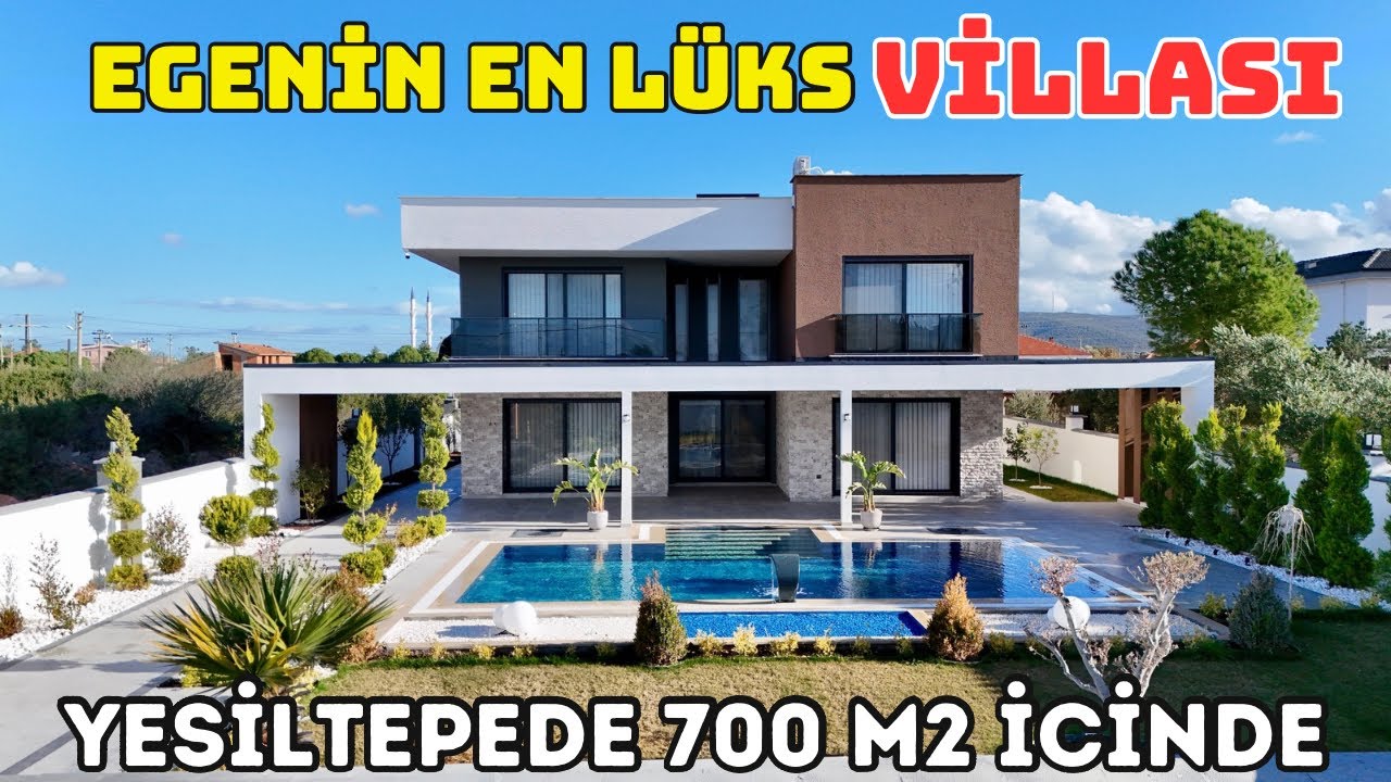 Didim’in En Lüks En Güzel Villası 700 m2 İçinde Yeşiltepede E-103