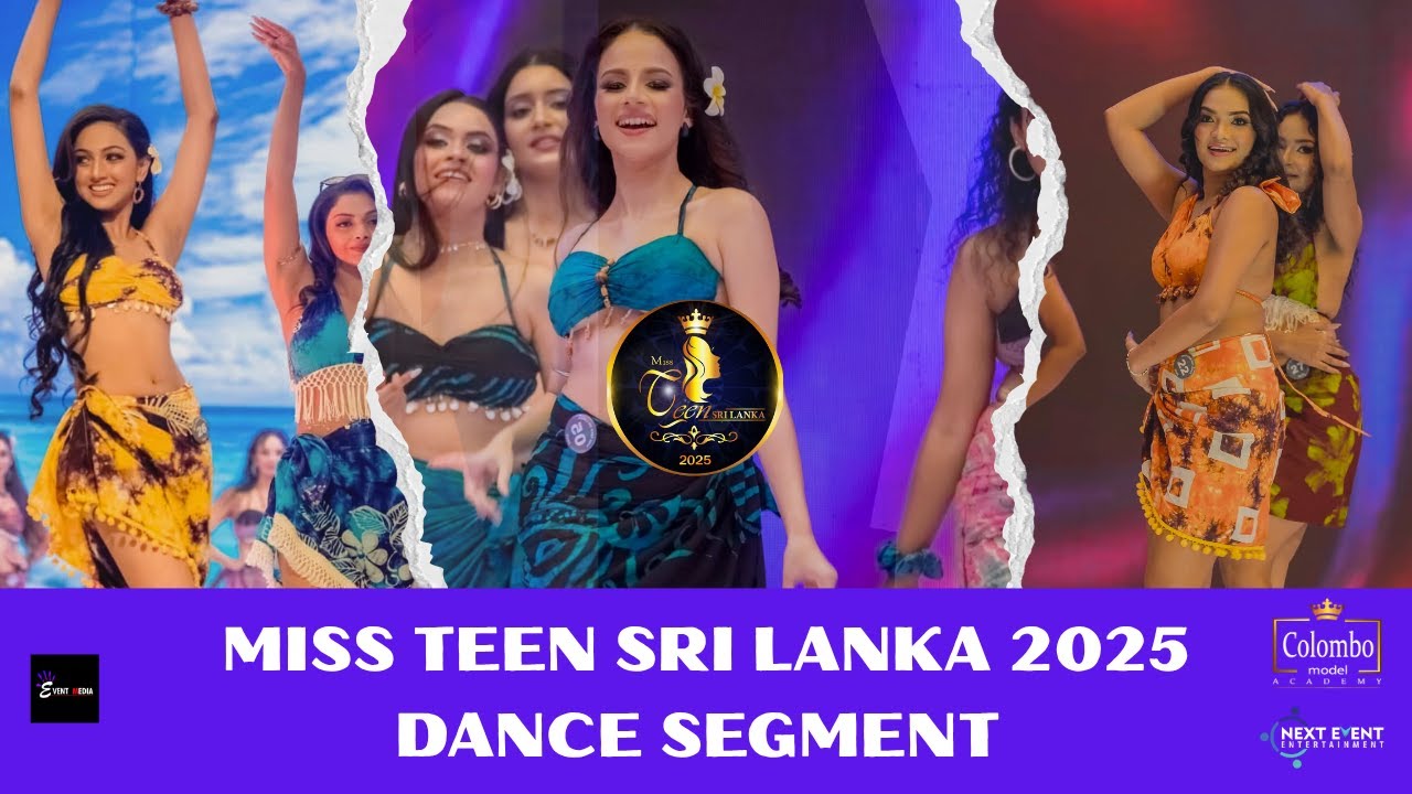Miss Teen Sri Lanka 2025 | Dance Segment - Resort Wear #missteen #cma