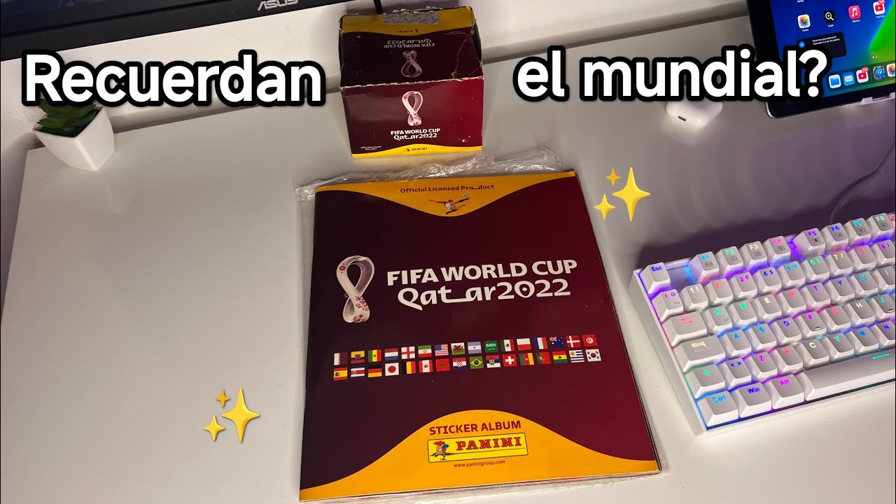 Album panini MUNDIAL Qatar 2022 🇦🇷🏆ASMR 
