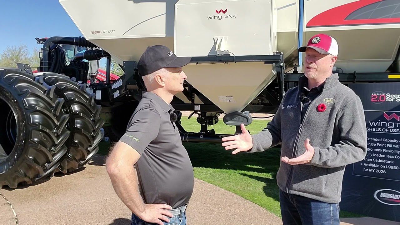 Bourgault wing tank goes big for canola