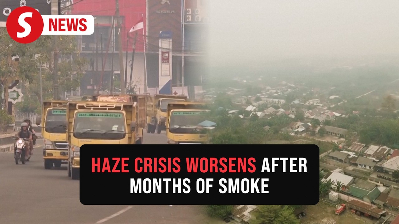 As fires crawl across Indonesia, haze chokes Pangkalan Bun