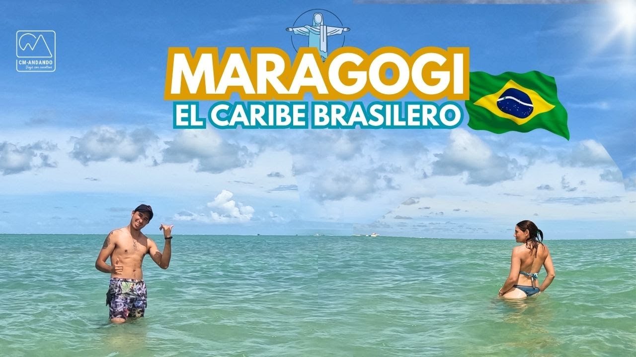Qué hacer en MARAGOGI 🇧🇷 | LAS MEJORES PLAYAS del Caribe brasilero 🌊 | 2023 | 4K #brasil  #maragogi