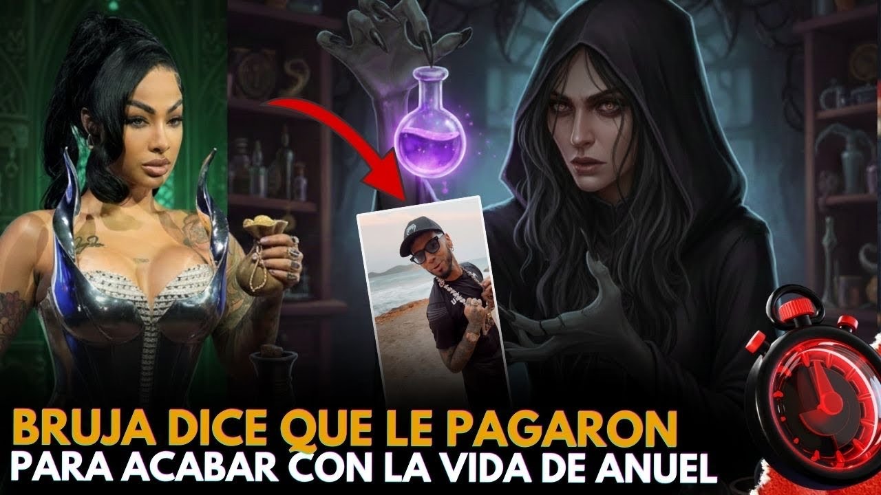 BRUJ4 REVELA COMO LE ENCARGARON AC4BAR CON LA VIDA DE ANUEL AA 