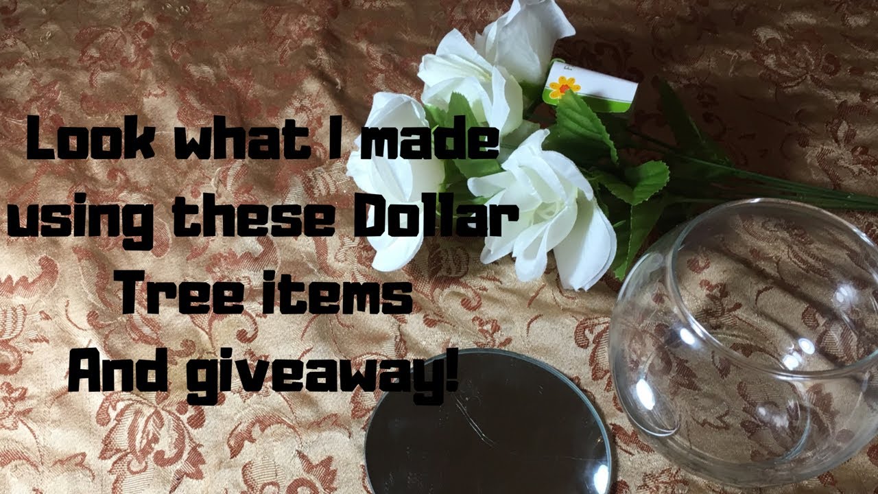Rose Globe Dollar Tree DIY!! - giveaway over (closed)