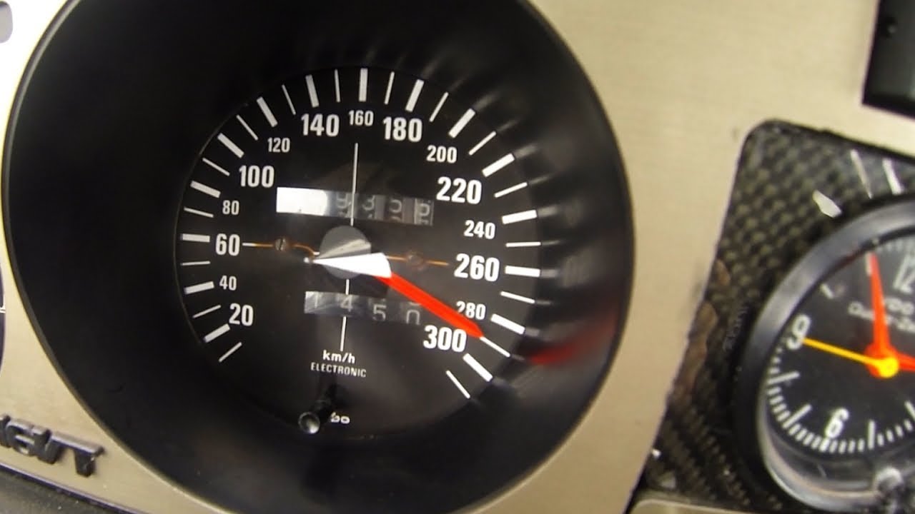 VW Golf 1 16V Turbo Extreme Turbo Acceleration 0-290
