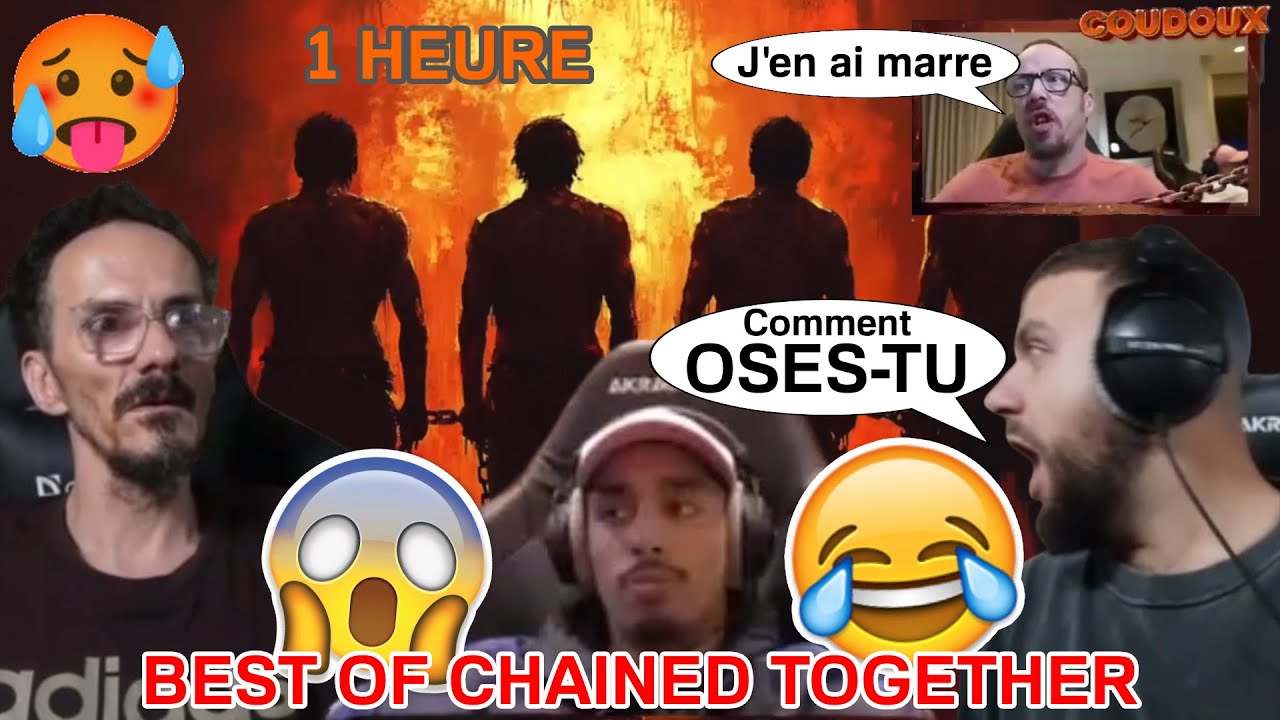 JP LE SABOTEUR DANS CHAINED TOGETHER 🤣 JP RAGE ET SE CLASH AVEC OWEN 😂 / Best of Chained Together