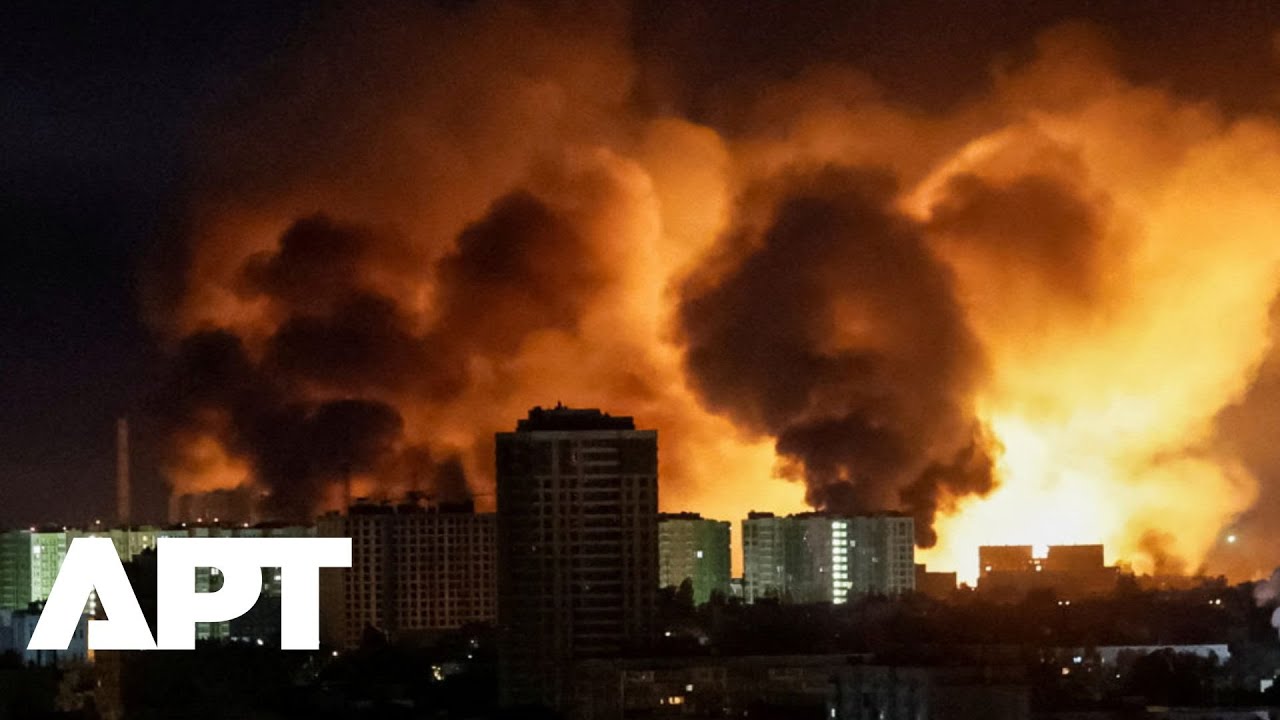 Russia Bombards Kyiv Overnight, Massive Explosions Seen Across the City | APT