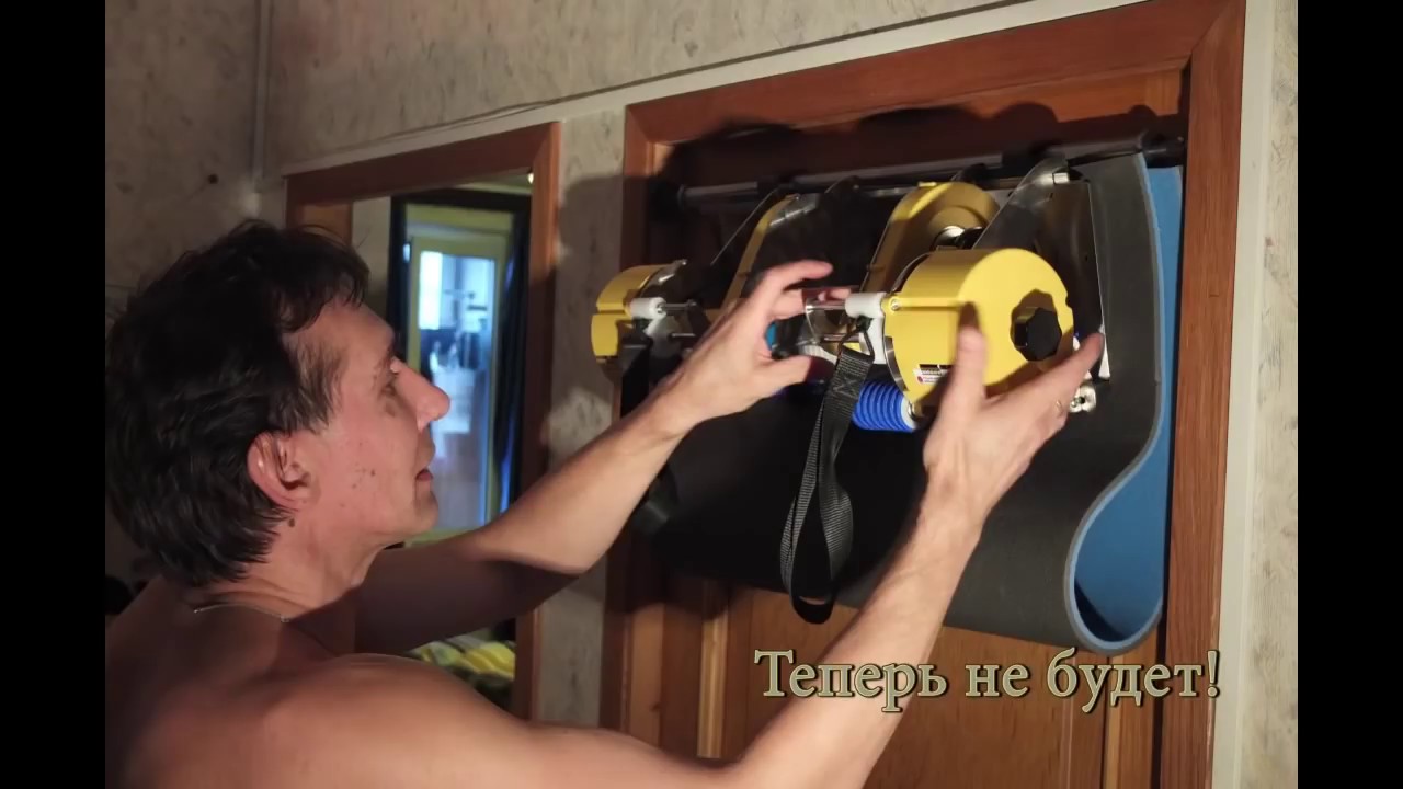 Лыжный тренажер Ercolina в квартире и на лестничной клетке