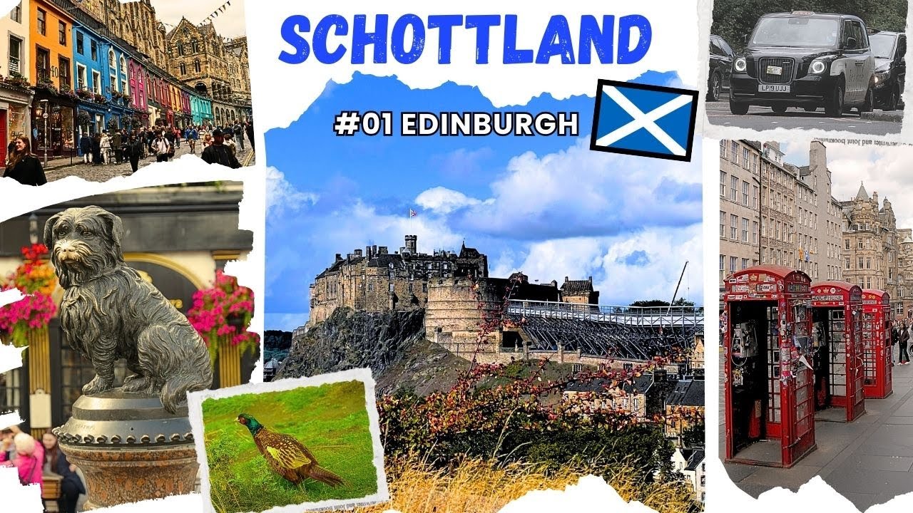 🏴󠁧󠁢󠁳󠁣󠁴󠁿 Schottland 🏴󠁧󠁢󠁳󠁣󠁴󠁿​ #01 Edinburgh ​🏰​ Altstadt mit 