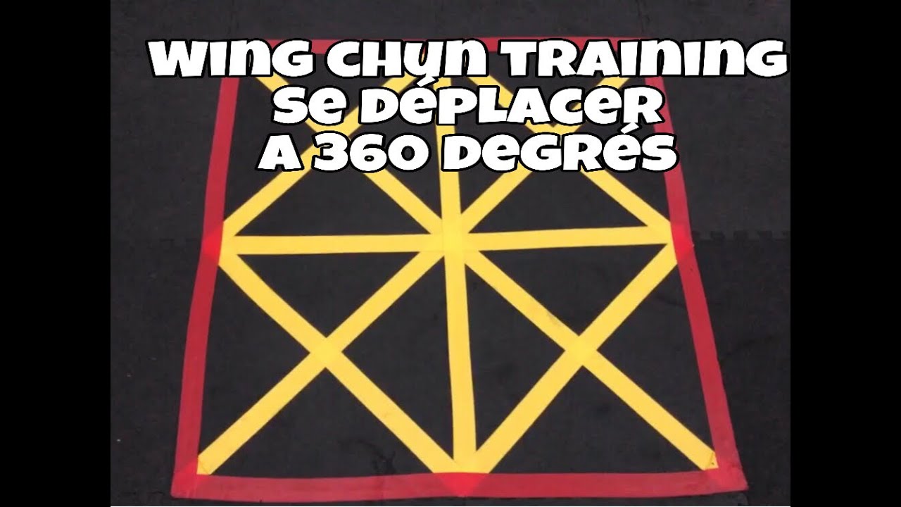 Wing chun training :Apprendre à bouger à 360 degrés