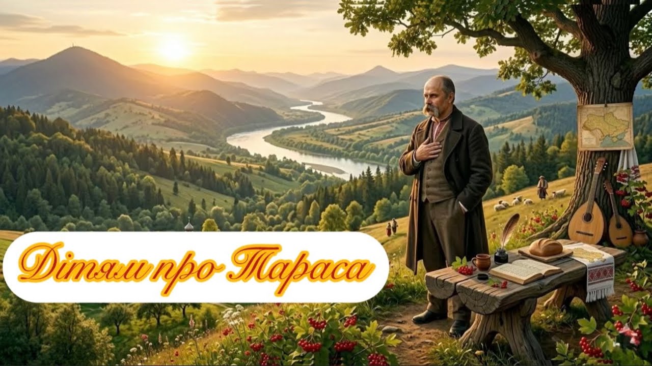 Дітям про Тараса Шевченка 
