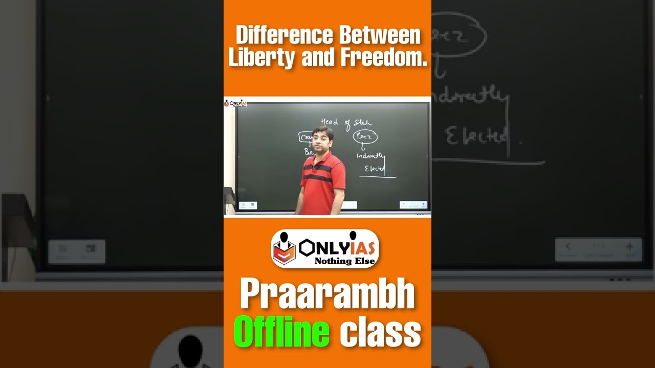 Know the Basic difference between Liberty and Freedom | UPSC 2023 | OnlyIAS