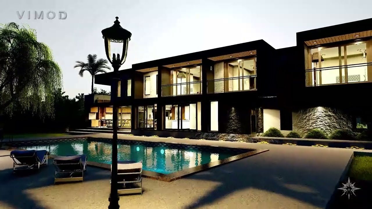 LUXURY HOUSE DESING  LUMION 11  VIMOD CHILE