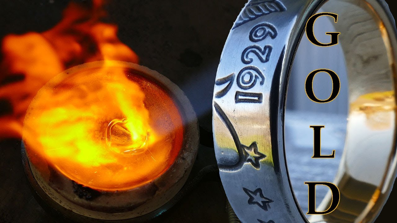 Forging a Pure Silver Coin Ring with a 22K Gold Liner (Big announcement at the end too!)