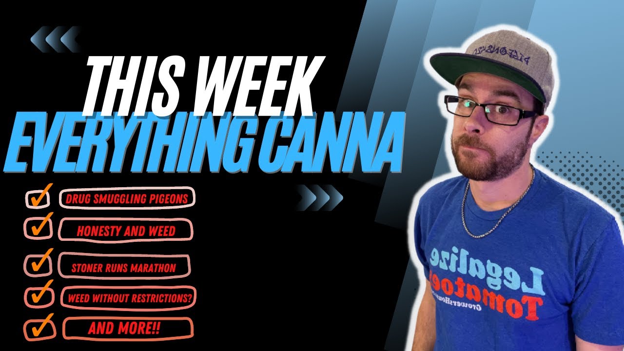 CannaNews - Drug Smuggling Pigeons, New Podcast, Weed Without Restrictions...