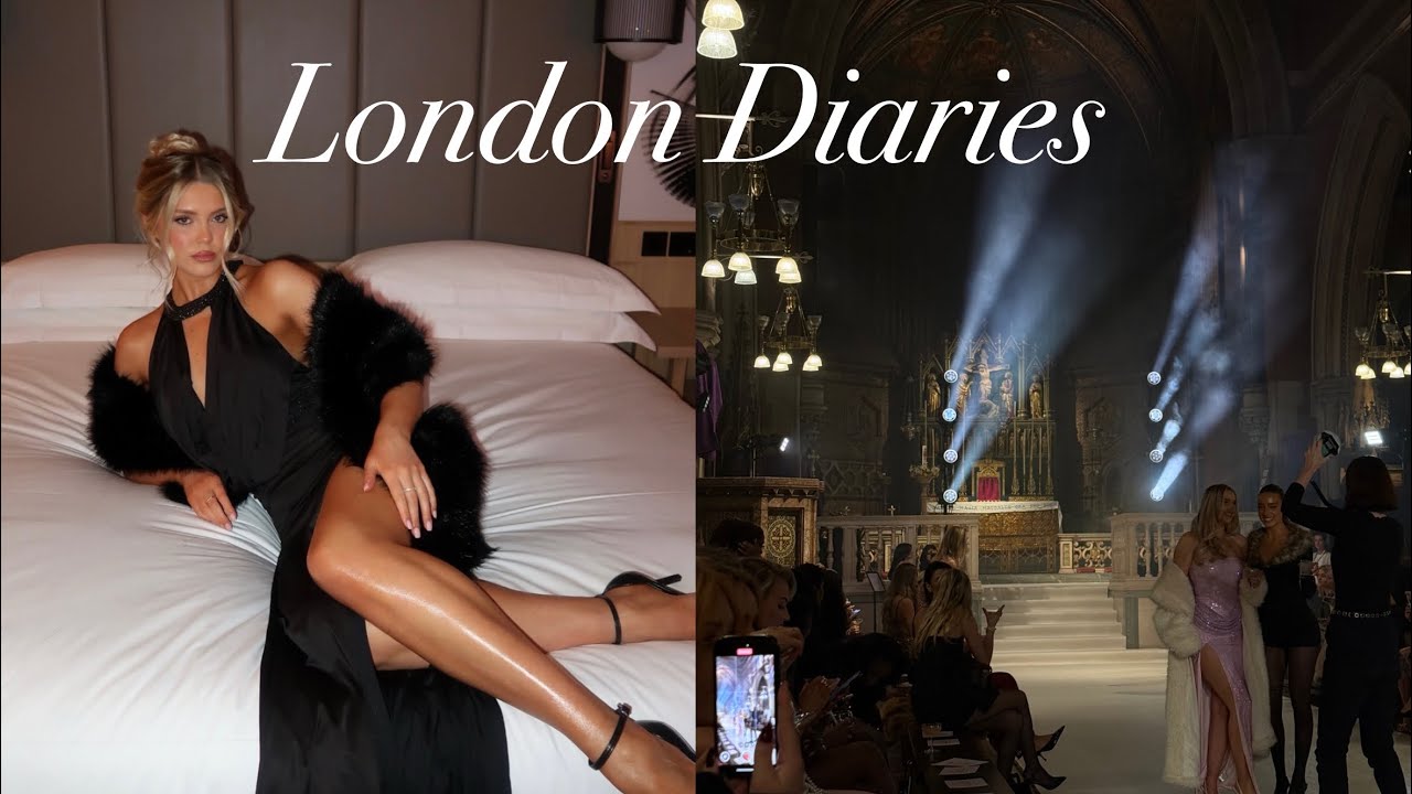 24 hours in London - Oh Polly fashion show and vintage shopping 🩰🤍