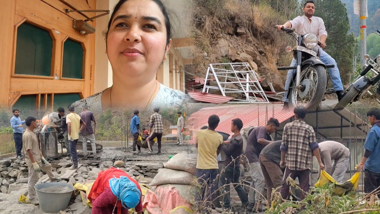 बहुत-बहुत बधाई, तोआज हमारा लैंटर पड़ गया #familyvlog #viralvideo #tranding #workers #subscribe 