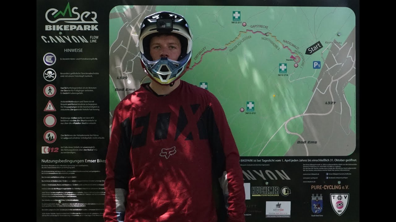 Emser Bikepark- Kommentierte Abfahrt- GoPro
