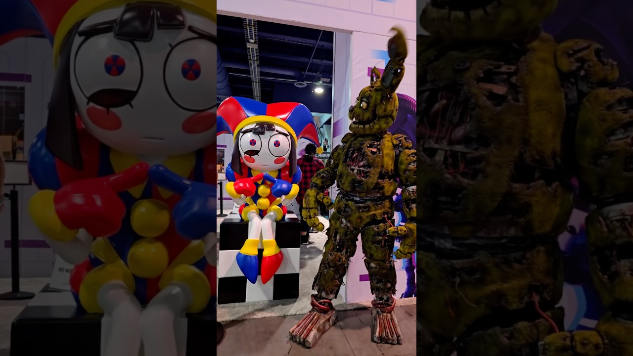 Springtrap Visits LVLUP Expo #fnaf #cosplay
