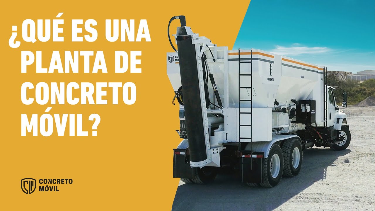 ¿Qué es una Planta de Concreto Móvil?