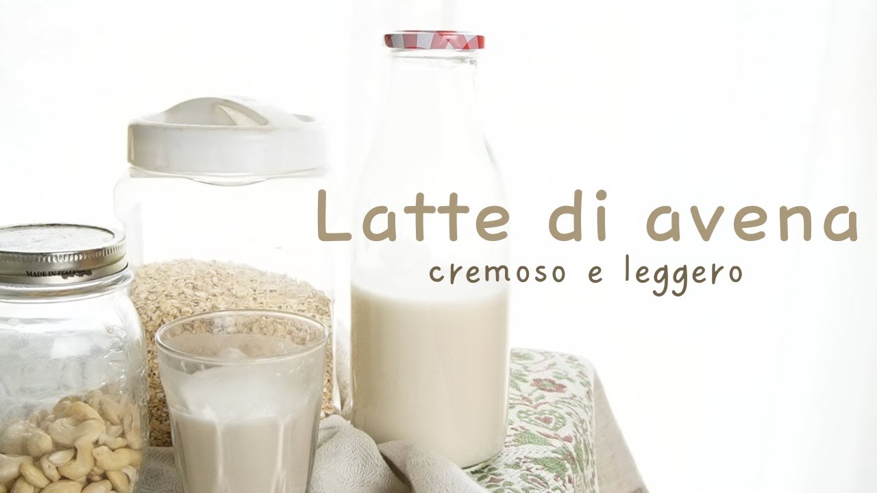 Latte di Avena » 2 ingredienti (meglio del supermercato!)
