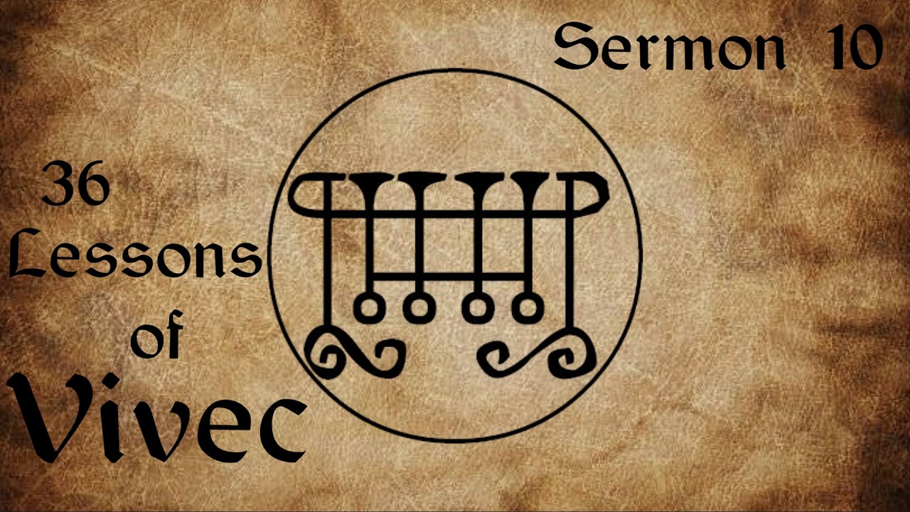 36 Lessons of Vivec - Sermon 10