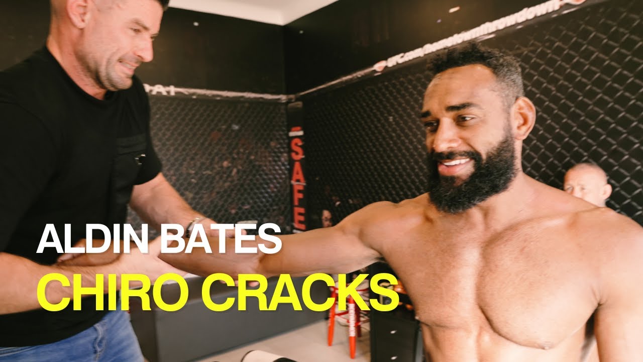 Aldin Bates Chiro Adjustment | UFC 284