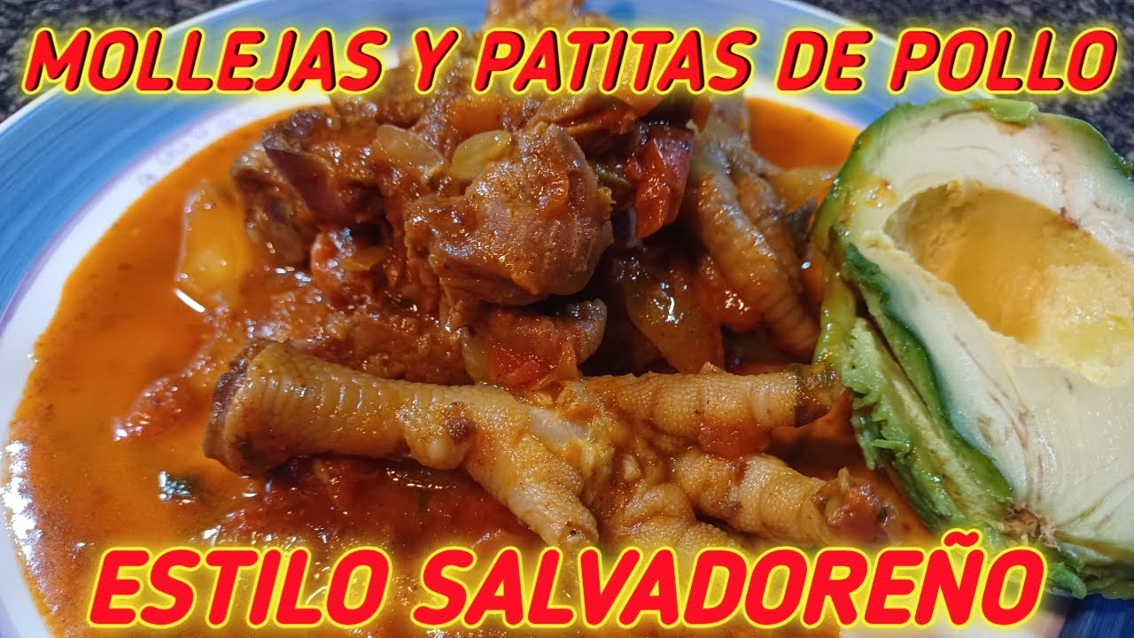 GUISADO DE MOLLEJAS Y PATAS DE POLLO