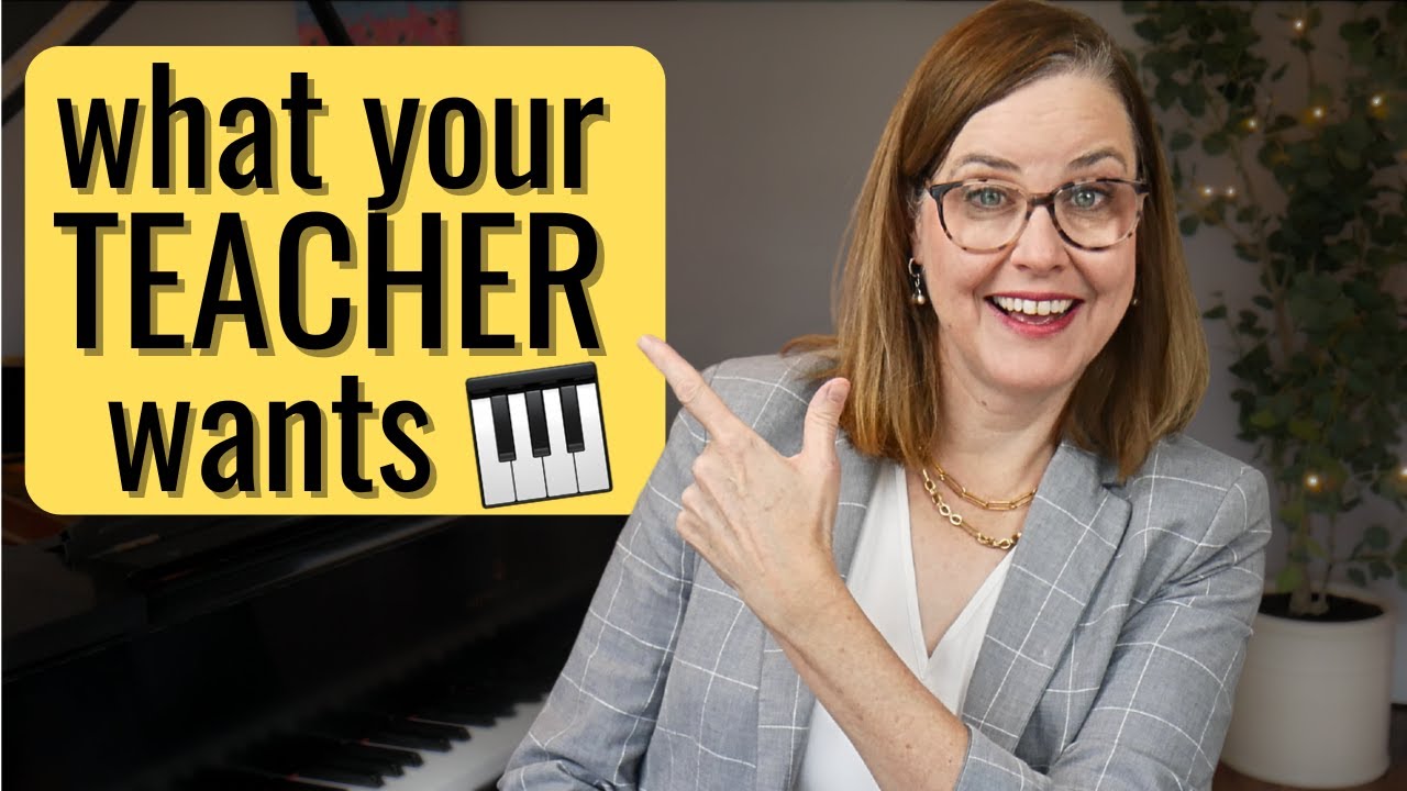 How to Be a GREAT Piano Student &ndash; and Improve FASTER!