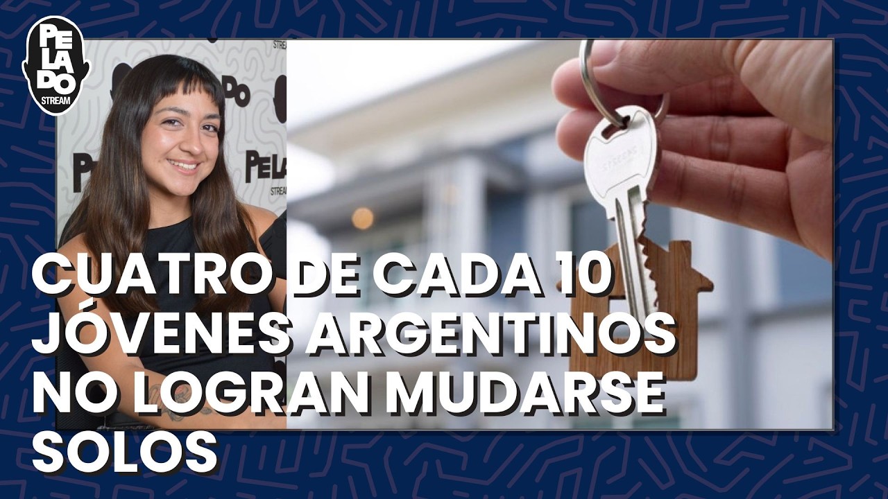 Cuatro de cada 10 jóvenes argentinos no logran mudarse solos