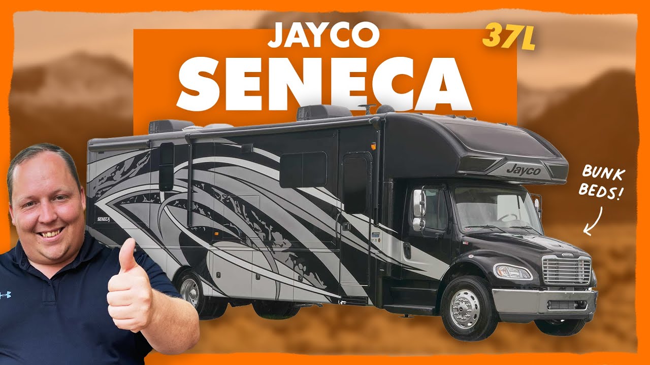 GARGANTUAN Super C Sleeps 10! Jayco Seneca!