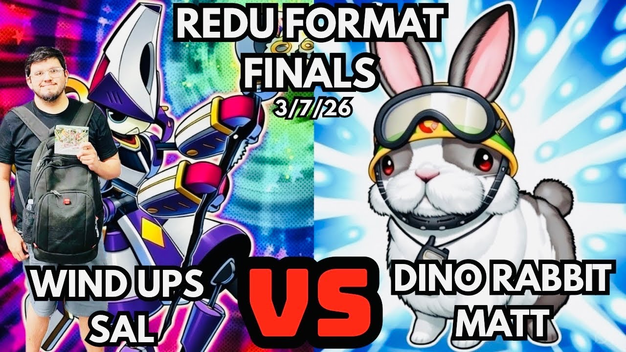Финал в формате REDU: Wind Ups против Dino Rabbit!