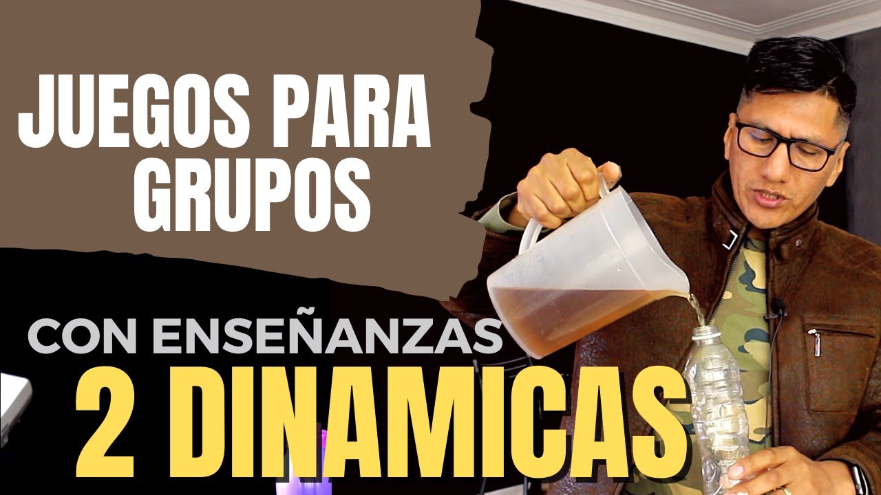 2 DINAMICAS - ROMPE HIELOS - juegos para grupos Bíblicos