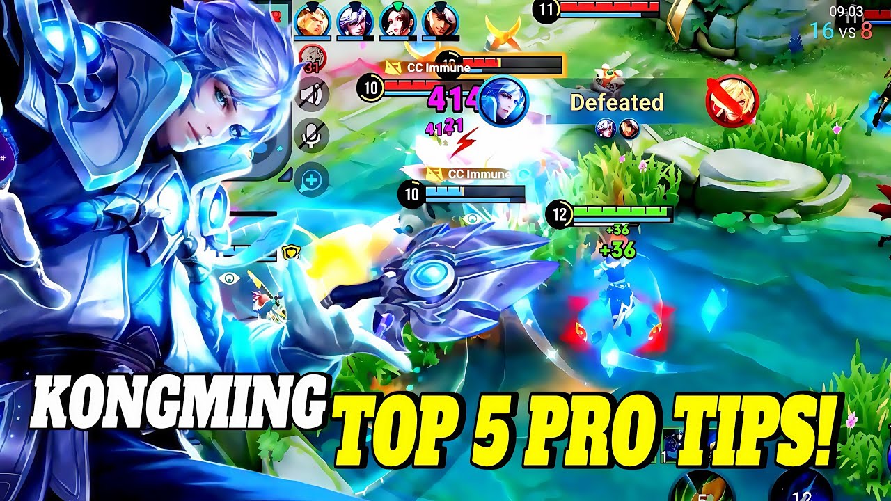 Top 5 Kongming Jungle Tips to Carry Your Team Easily!
