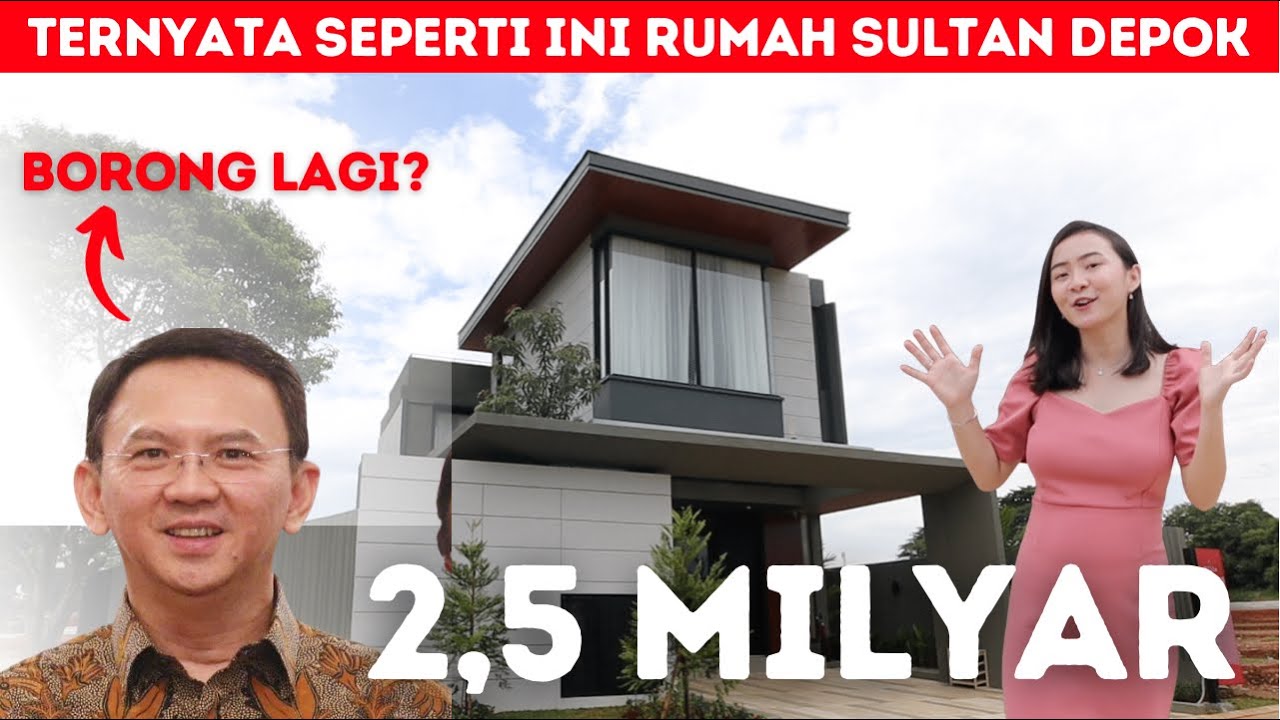 TERNYATA SEPERTI INI RUMAH SULTAN DI DEPOK, ADA MINI GOLFNYA - PORTICO SHILA AT SAWANGAN