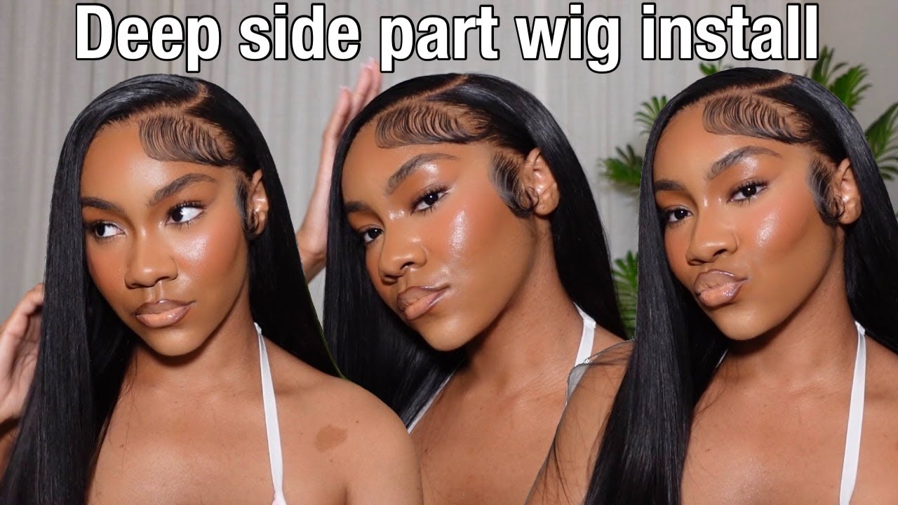 INSTALLING AN OLD WIG IN 2022: How to Make Your Side Part Look Natural
